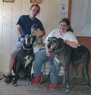 Nikki C. and family on adoption day